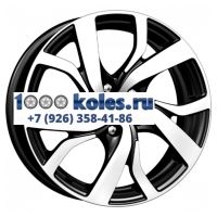 K&K 6,5x16/5x114,3 ET40 D67,1 Палермо (КС607) Алмаз черный