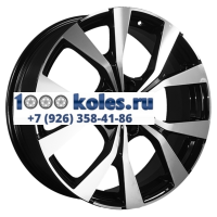 Khomen Wheels 7x19/5x114,3 ET35 D67,1 KHW1906 (JAC JS6) Black-FP