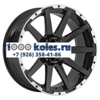 LS 9x20/6x139,7 ET20 D100,1 1302 BKL (конус, Колпак+лого)