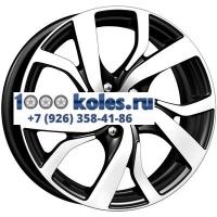 K&K 6x15/5x114,3 ET45 D66,1 Палермо (КС668) Алмаз черный