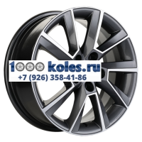 Khomen Wheels 6x16/5x100 ET40 D54,1 KHW1604 (Prius) Gray-FP