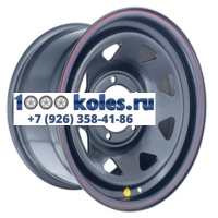 Off-Road Wheels 7x16/5x139,7 ET15 D110 УАЗ Х (треуг. мелкий) Черный (с увелич.полкой)