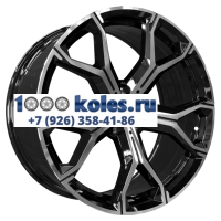 PDW 10,5x20/5x112 ET40 D66,6 5445 Gloss Black Machine Face (PDW)