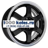 СКАД 6x15/5x100 ET38 D57,1 Киото (КЛ249) Антрацит-алмаз (АРС 014 black)