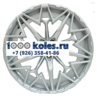 Khomen Wheels 10x22/5x112 ET30 D66,6 ZEUS 2202 (X5/X6/X7/Cullinan) Brilliant Silver