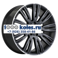 Khomen Wheels 8,5x20/5x108 ET45 D63,4 KHW2004 (Velar) Black matt MR