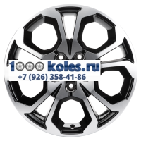 Khomen Wheels 6,5x17/5x114,3 ET50 D66,1 KHW1711 (Arkana/Kaptur) Black-FP