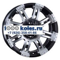 LS 9x18/6x139,7 ET25 D106,1 954 BKF (конус, Колпак+лого)