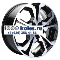 Khomen Wheels 6,5x17/5x114,3 ET50 D64,1 KHW1711 (Haval/Honda) Black-FP