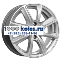 K&K 6x15/4x100 ET40 D67,1 Арнар (КС890) Сильвер SK