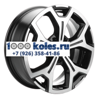 Khomen Wheels 6,5x17/5x120 ET55 D65,1 KHW1710(2) (VW Transporter) Black-FP