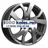 K&K 6,5x16/5x112 ET42 D57,1 Палермо-оригинал (КС607) Дарк платинум