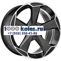 OZ 9x21/5x112 ET50 D79 Aspen HLT Matt Black + Diamond Cut