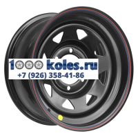ZEPP 4x4 8x16/6x139,7 ET10 D110 Toyota Nissan Х (треуг. мелкий) Черный (LTM) (с увелич.полкой)