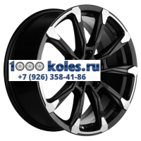 Khomen Wheels 7,5x18/5x114,3 ET45 D60,1 KHW1808 (Geely Atlas/Atlas Pro/Lifan Myway) Black-FP