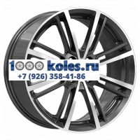 K&K 7x17/4x100 ET43 D60,1 Эрфурт-оригинал (КС903) Алмаз черный