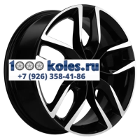 Khomen Wheels 6,5x17/5x112 ET38 D57,1 KHW1708 (Kodiaq/Tiguan) Black-FP