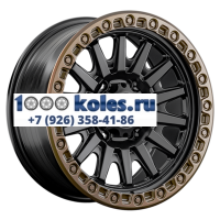 LS FlowForming 9x17/5x150 ET25 D110,1 RC90 BKS+BZSDSL (конус, Колпак+лого)