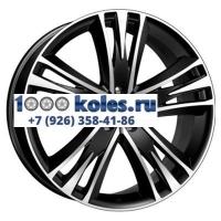 K&K 8,5x20/5x120 ET47 D72,6 Атлас (КС661) Алмаз черный