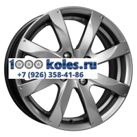 K&K 6x15/4x100 ET45 D56,6 Джемини-оригинал (КС617) Дарк платинум