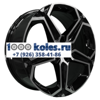 Khomen Wheels 7,5x19/5x108 ET47 D60,1 KHW1909 (Chery Tiggo 8 (Pro/Pro Max)) Black-FP