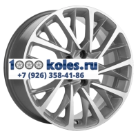 Khomen Wheels 7,5x18/5x108 ET47 D60,1 KHW1804 (Chery Tiggo 8/8 Pro) F-Silver-FP