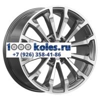 Premium Series 8,5x20/6x139,7 ET25 D106,1 КР006 (Land Cruiser Prado) Diamond Gloss Graphite
