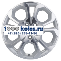 Khomen Wheels 6,5x17/5x114,3 ET50 D66,1 KHW1711 (Arkana/Kaptur) F-Silver-FP