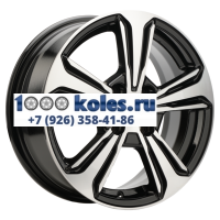 Khomen Wheels 6x15/4x100 ET45 D56,6 KHW1502 (Nexia) Black-FP