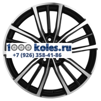 Khomen Wheels 7x18/5x112 ET43 D57,1 KHW1812 (Kodiaq/Tiguan/Audi Q3) Black-FP