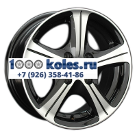 LS 6x14/4x100 ET39 D73,1 202 BKF (конус)