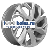 Khomen Wheels 5,5x14/4x100 ET43 D67,1 KHW1402 (Solaris/Logan/Rio) F-Silver-FP