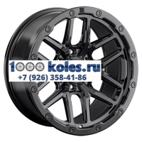 LS 9,5x18/6x139,7 ET0 D106,1 1362 BK (конус, Колпак+лого)