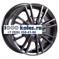 СКАД 5,5x14/4x100 ET39 D56,6 Пантера (КЛ109) Графит
