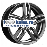 K&K 6x16/5x100 ET38 D57,1 Sayan (КС731) Дарк платинум