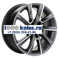 Khomen Wheels 6x15/5x105 ET39 D56,6 KHW1507 (Aveo) Gray-FP