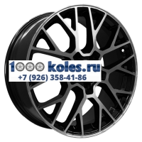 Khomen Wheels 7x18/5x114,3 ET38 D67,1 KHW1818 (Mitsubishi Outlander) Black-FP