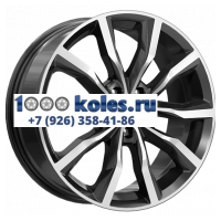 K&K 7,5x18/5x110 ET45 D67,1 Портер (КС906) Алмаз черный