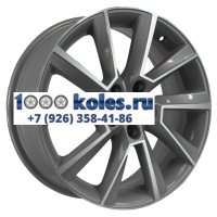 Khomen Wheels 6x16/5x100 ET40 D54,1 KHW1604 (Prius) F-Silver-FP