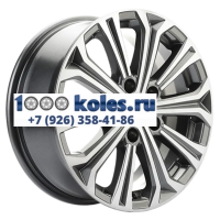 Khomen Wheels 6,5x16/5x114,3 ET46 D67,1 KHW1610 (Mitsubishi) Gray-FP