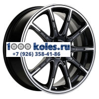 Khomen Wheels 6,5x17/4x100 ET43 D60,1 KHW1707 (Lada Vesta Cross) Black-FP