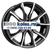 K&K 7,5x17/5x114,3 ET45 D66,1 Твист (КС697) Алмаз черный