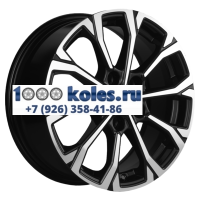 Khomen Wheels 6,5x16/5x114,3 ET47 D66,1 KHW1605 (Fluence/Juke) Black-FP