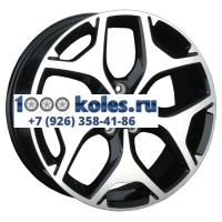 Replay 7x17/5x114,3 ET55 D56,1 SB22 BKF (конус, SB001)