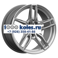 K&K 8x17/5x112 ET45 D66,6 Бартон (КС1110) Дарк платинум
