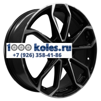 Khomen Wheels 7x18/5x112 ET43 D57,1 KHW1816 (Kodiaq/Tiguan/Audi Q3) Black-FP