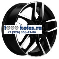 Khomen Wheels 6,5x17/5x114,3 ET49 D67,1 KHW1708 (Hyundai Creta) Black-FP