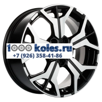 Khomen Wheels 7x17/5x108 ET50 D63,35 KHW1715 (Ford C-Max) Black-FP