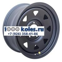 Off-Road Wheels 8x18/5x139,7 ET20 D110 УАЗ, ГАЗ Соболь, Dodge Ram 1500 Черный матовый (треуг. мелкий)