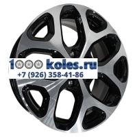 Original 6,5x17/5x114,3 ET50 D66,1 F0064 Алмаз черный Renault, original